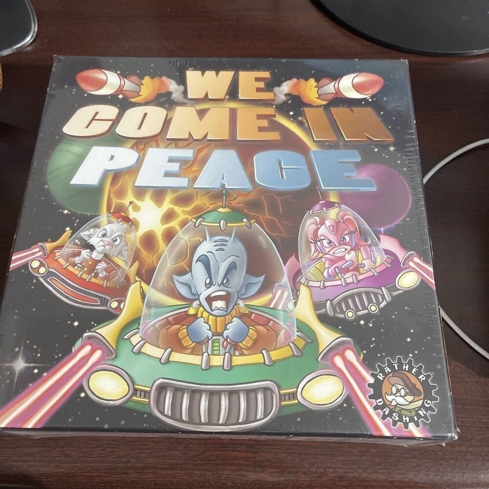 "We Come In Peace" Rather Dashing Board Game